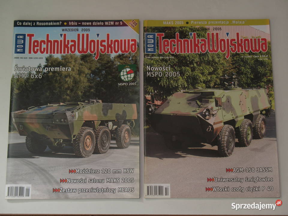 Technika Wojskowa kompletny rocznik 2005 małopolskie Kraków