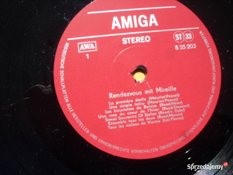 Winyl LP MIREILE MATHIEURANDEUZ VOUS AMIGA 8 55