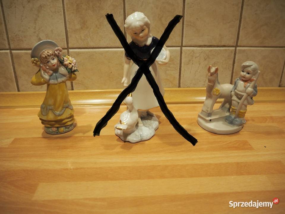Figurki porcelanowe Vintage Warszawa
