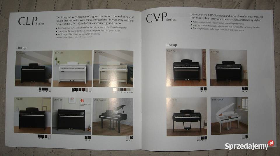 Yamaha Clavinova Digital Piano CLP CVP Series Kępice