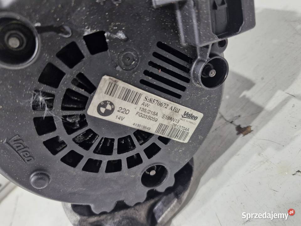 8570672 BMW F07 F10 F11 F15 F25 ALTERNATOR osobowe