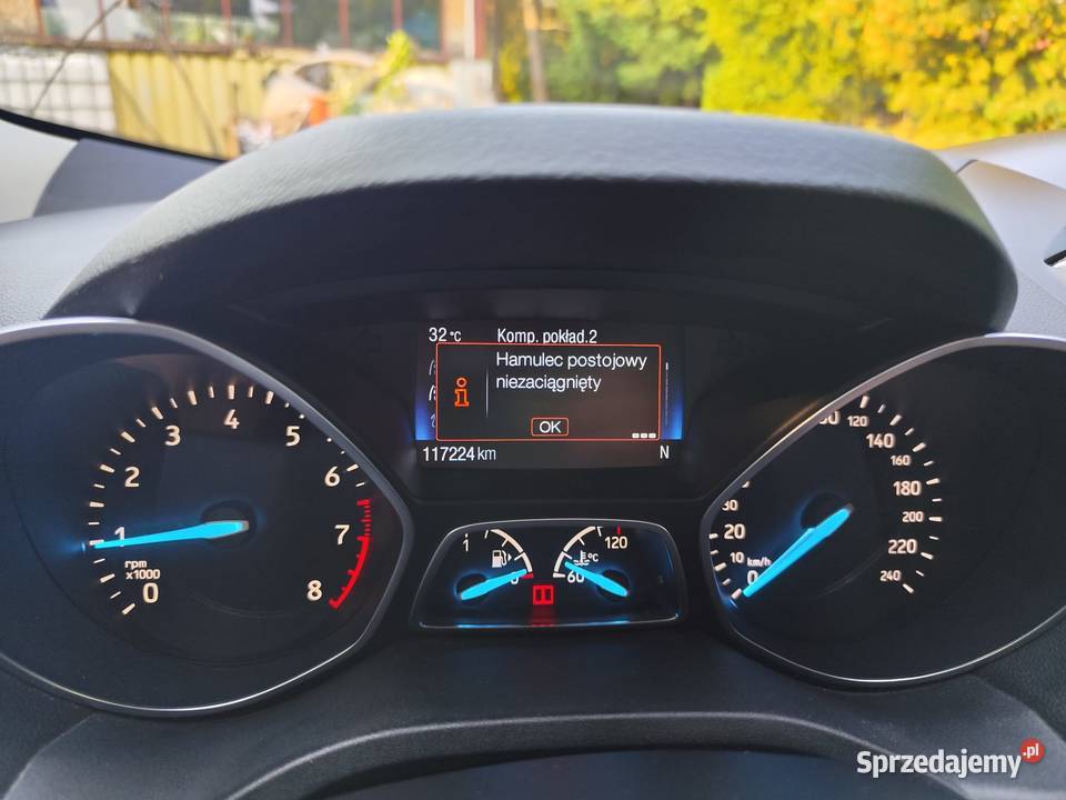 Ford Kuga 15 benzyna 150 2017r nieuszkodzony Rzeszów