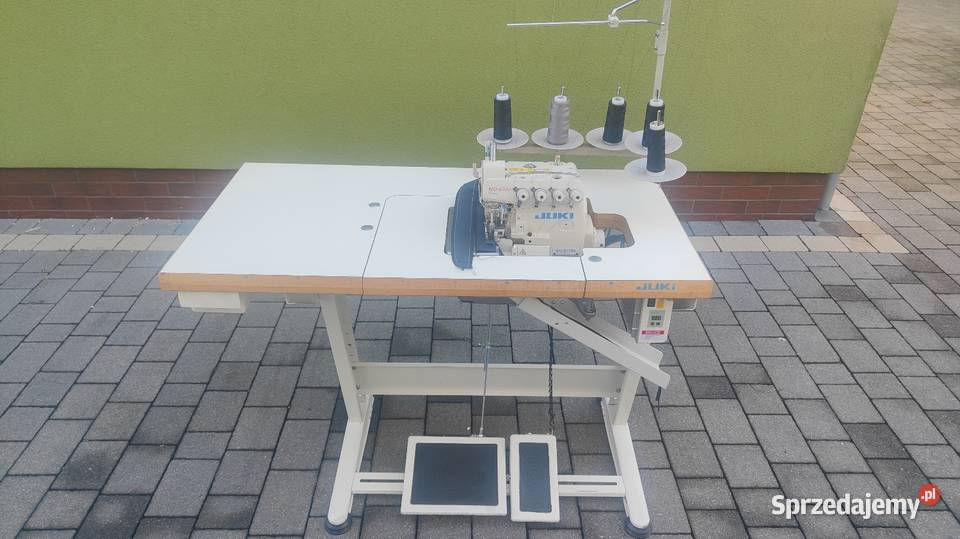 Maszyna krawiecka owerlok juki servo wielkopolskie Podrzecze