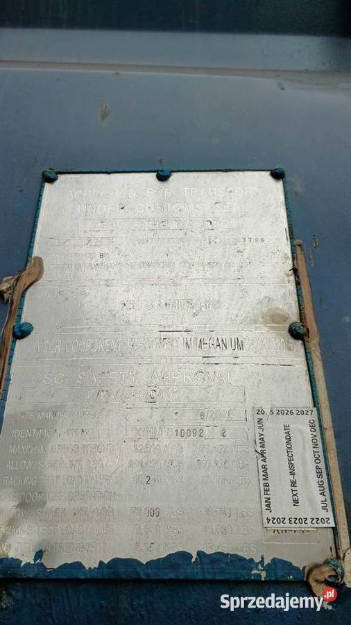 Kontener morski 12m40HC Promocja Magazynowanie mazowieckie Warszawa