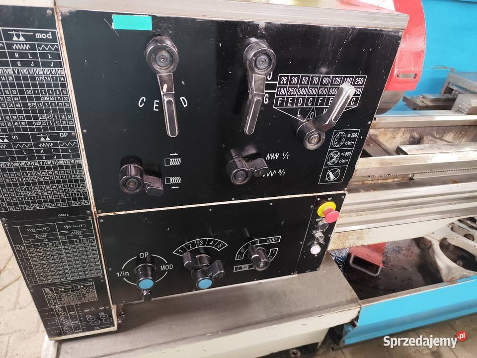 Tokarka do metalu 500 x 1500 przelot 106 mm Cu małopolskie Maków Podhalański