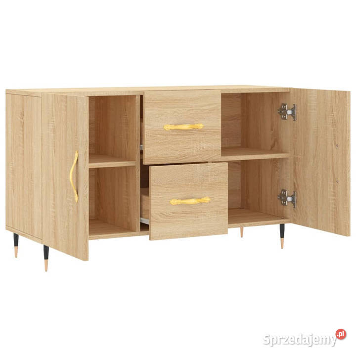 Komoda dąb sonoma 100x36x60 materiał Warszawa