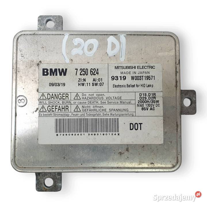 MODUŁ PRZETWORNICA BMW F01 F10 F11 F20 F21 lubelskie Chełm