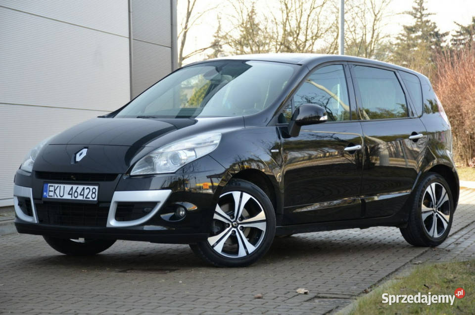 Renault Scenic Czarny 20i 16V 140 BOSE Panorama klimatyzacja łódzkie