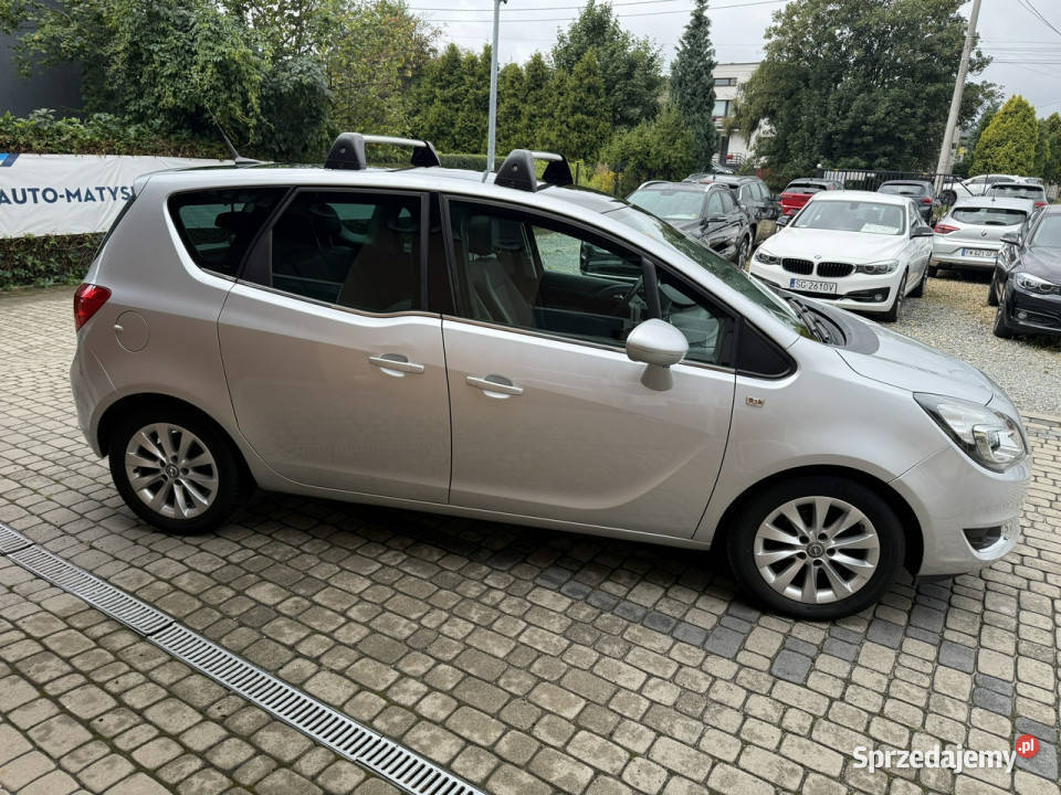 Opel Meriva 14 TURBO 120 Klimatronik Navi śląskie Orzech