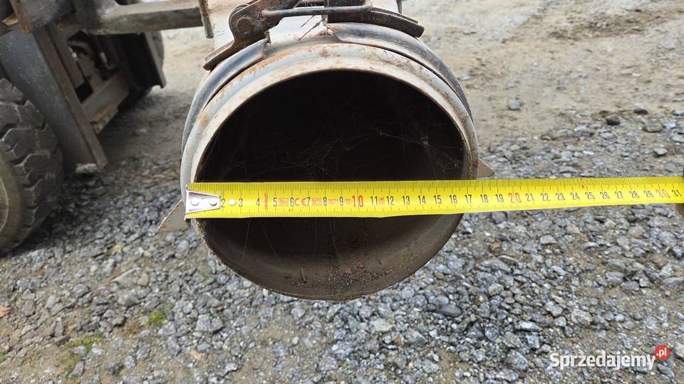 Dmuchawa do zboża z zestawem rur i kolanek 160 Bojanice