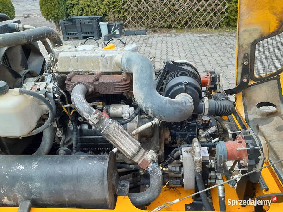 Walec wibracyjny dwubębnowy drogowy JCB małopolskie Maków Podhalański