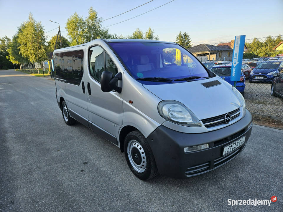 Opel Vivaro Opłacony Zdrowy Zadbany Serwisowany ESP warmińsko-mazurskie Kisielice
