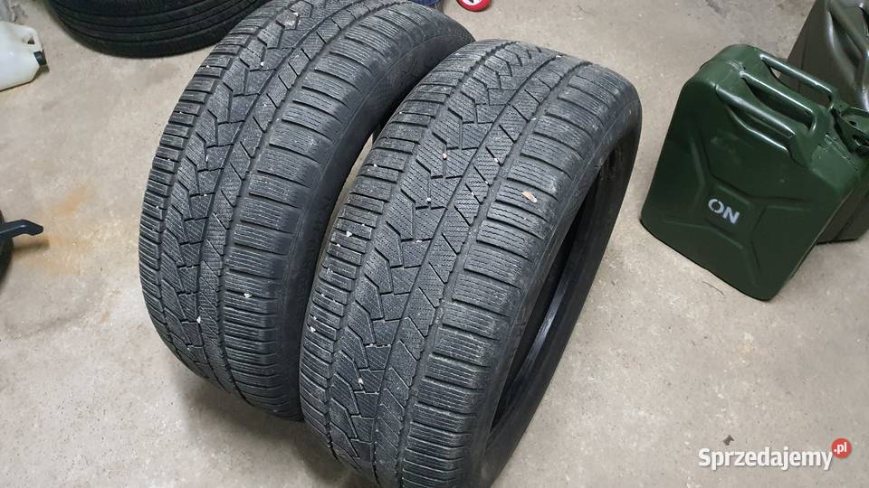 Dwie opony zimowe Continental 265 50 R19 H XL mazowieckie Ciechanów sprzedam