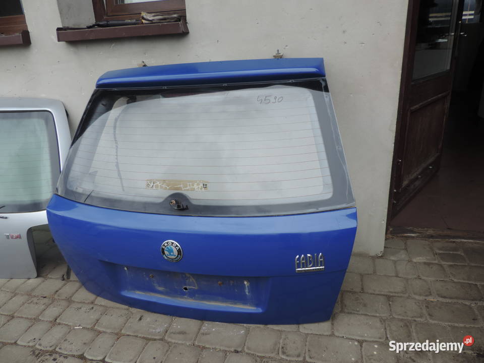 KLAPA TYŁ SKODA FABIA I HB 5D KOLOR 4590 Nowy Sącz