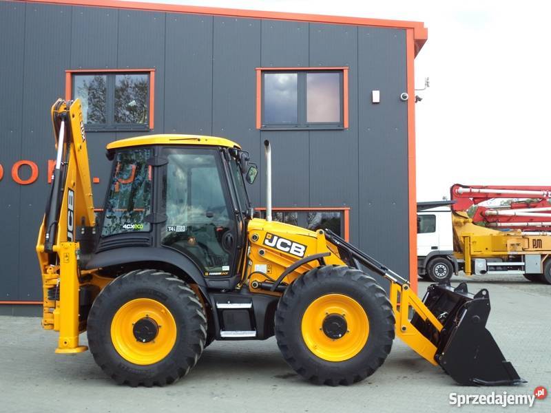 JCB 4CX 14H4WM KOPARKO ŁADOWARKA NOWA nieuszkodzony Dąbrowa
