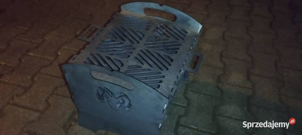 Grill składany mangał palenisko szaszłyki gruba Czechowice-Dziedzice