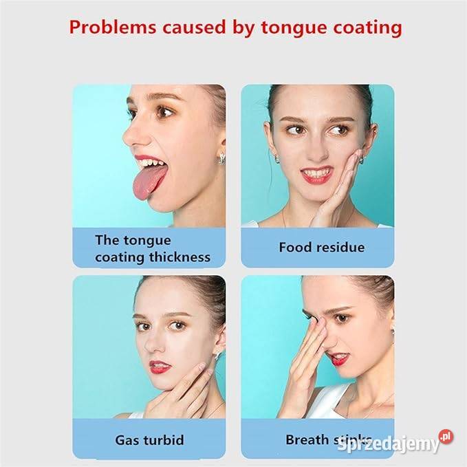 Skrobaczka do języka Czyszczenie języka Płock