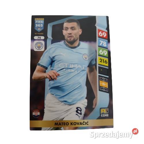 Karta piłkarska Mateo Kovaić Legnica