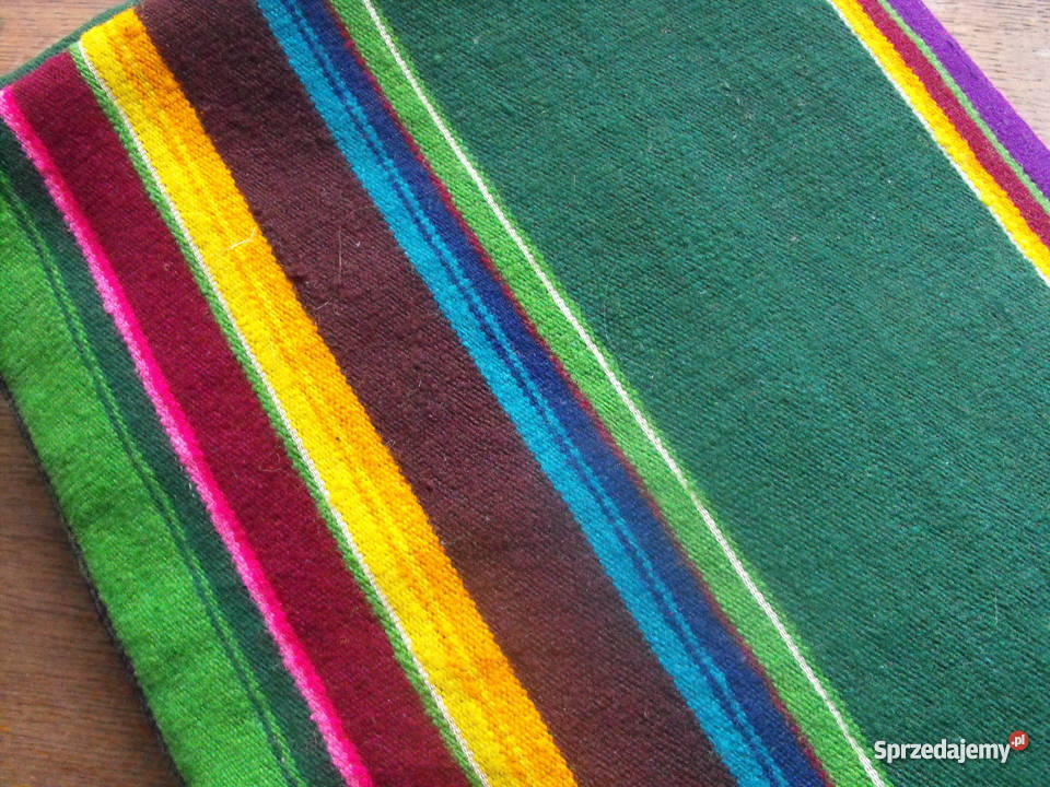 pasiak łowicki kapa narzuta kilim wełniany 100 Otwock