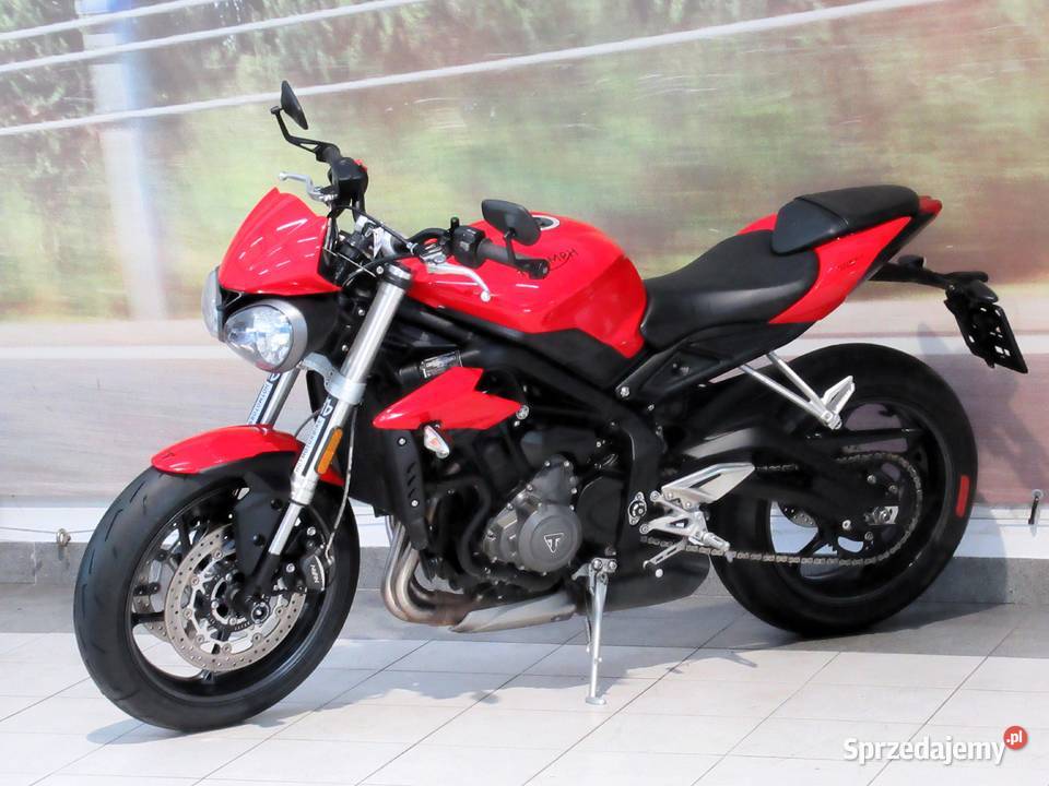 Triumph Street Triple 765 S 1 właściciel serwisy Kutno sprzedam