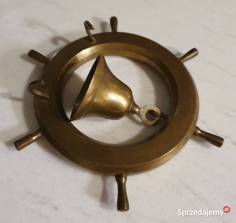 Wieszak okrągła ozdoba na ścianę z dzwonkiem z Lublin