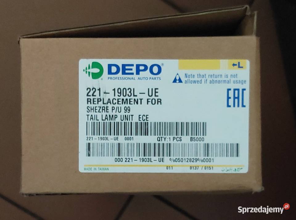 Lampa Hyundai H100 Rzepin Drugi