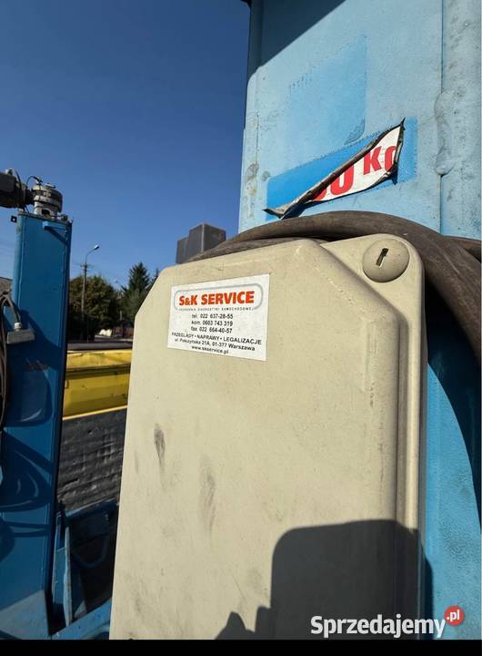 Podnośnik kolumnowy mobilny auta ciężarowe Podnośniki kolumnowe mazowieckie Mińsk Mazowiecki