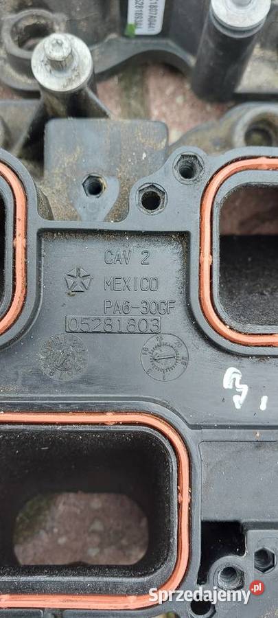 Kolektor ssący CHRYSLER DODGE JEEP 36 L 05281803 zachodniopomorskie Szczecin