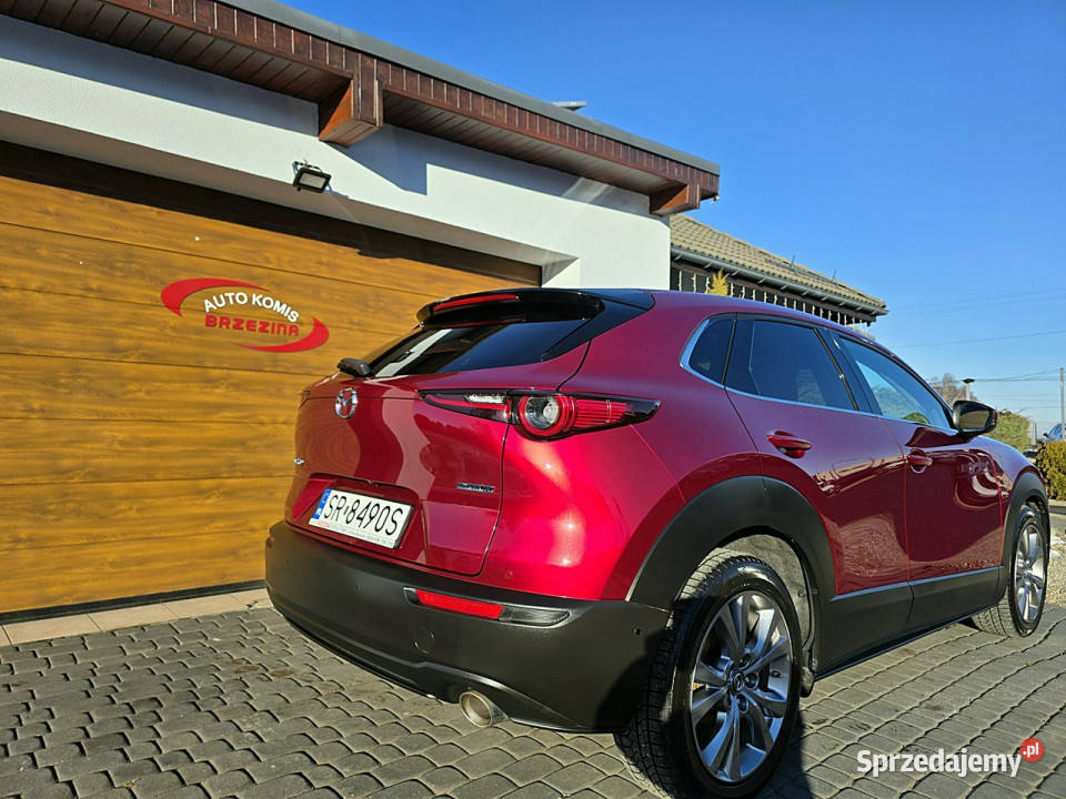 Mazda CX30 bezwypadkowy przyciemniane szyby Rydułtowy
