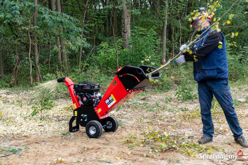 Rębak bębnowy SPALINOWY 7KM == REMET RB-50== dostawa GRATIS