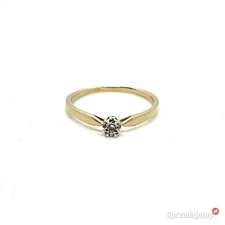 Złoty Pierścionek Próby 585 137g Rozmiar 15 Pierścionki Elbląg