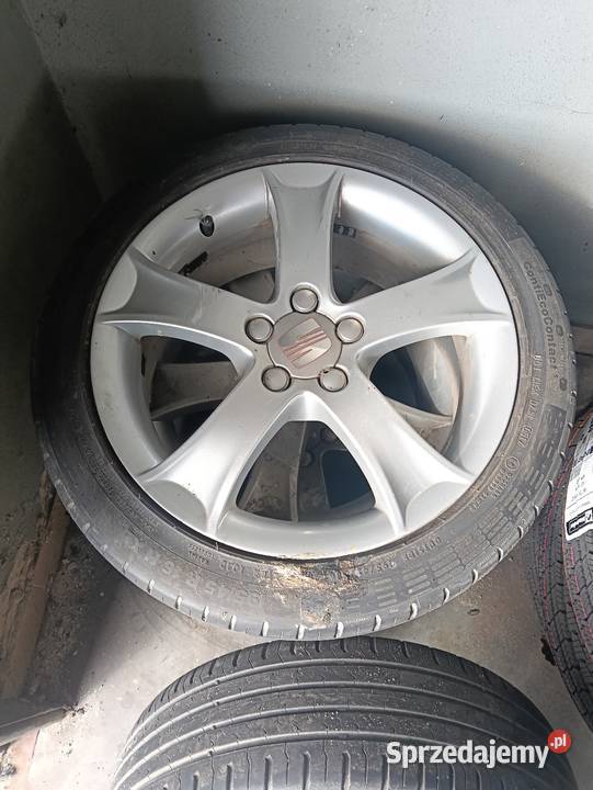 Alufelgi koła 5x100 seat VW audi 16 lato Opony i felgi Bielowy sprzedam