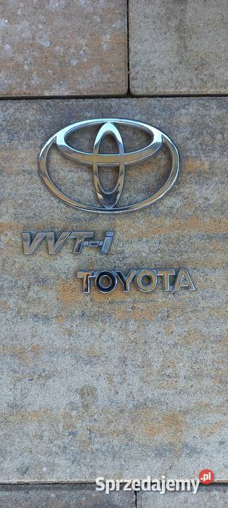 znaczki logo Toyota Yaris 13 2002 Jasło sprzedam