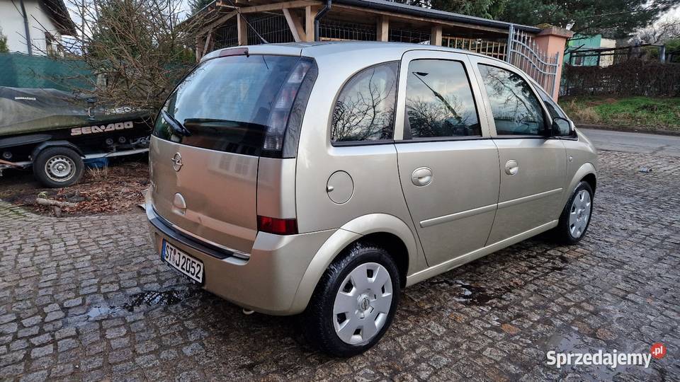 OPEL MERIVA 14 benzyna 2008r serwisowana lakier metallic Bydgoszcz