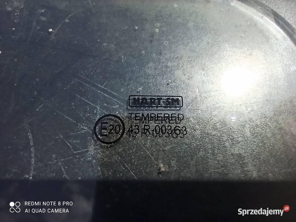 Szyba boczna lewa MAN L2000 Bednary sprzedam