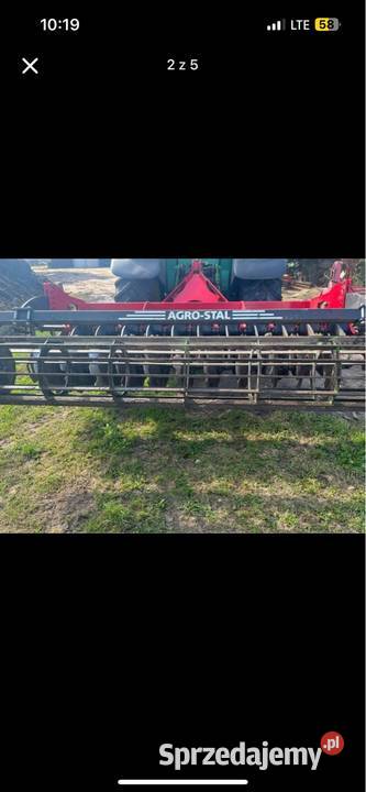 Brona talerzowa agro stal 3m Rolnictwo Smuszewo