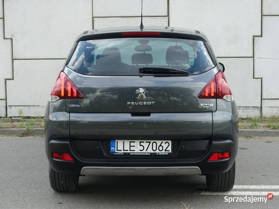 Peugeot 3008 16 HDI 120Panorama DachHeadUpKamera Zarejestrowany w Polsce Lublin sprzedam
