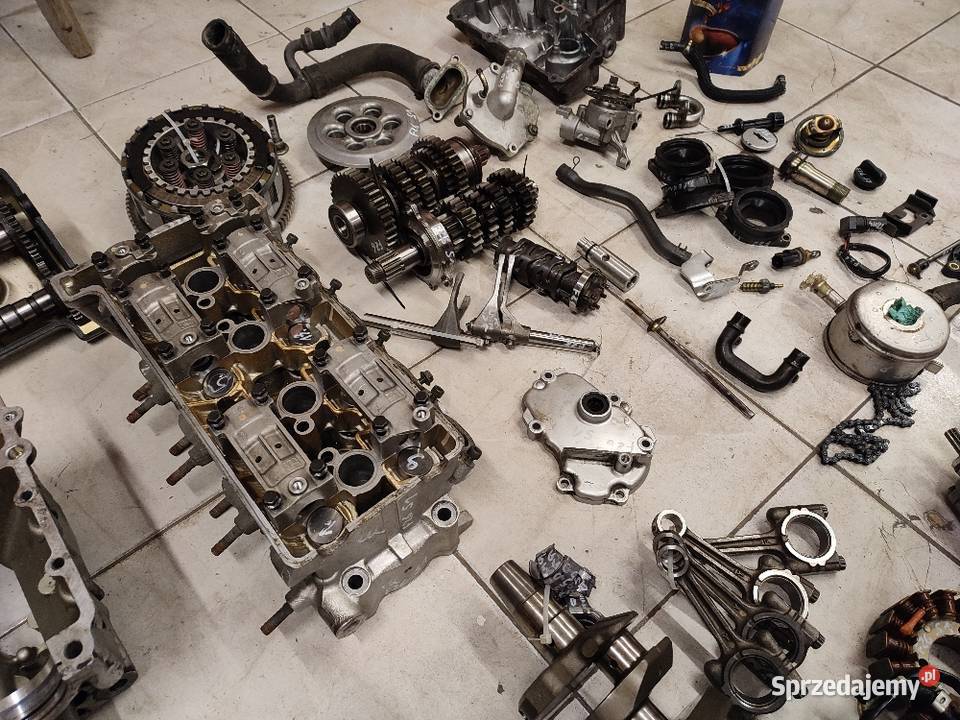 Yamaha FZ6 Fazer RJ07 części wał głowica kapa dolnośląskie