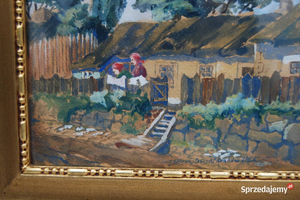 Stanisław BOGUSŁAWSKI 18931964 obraz Scena Malarstwo