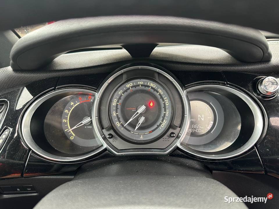 Cabrio Citroen DS DS3 16 eHDI a automat piękny czerwony Brzezinki
