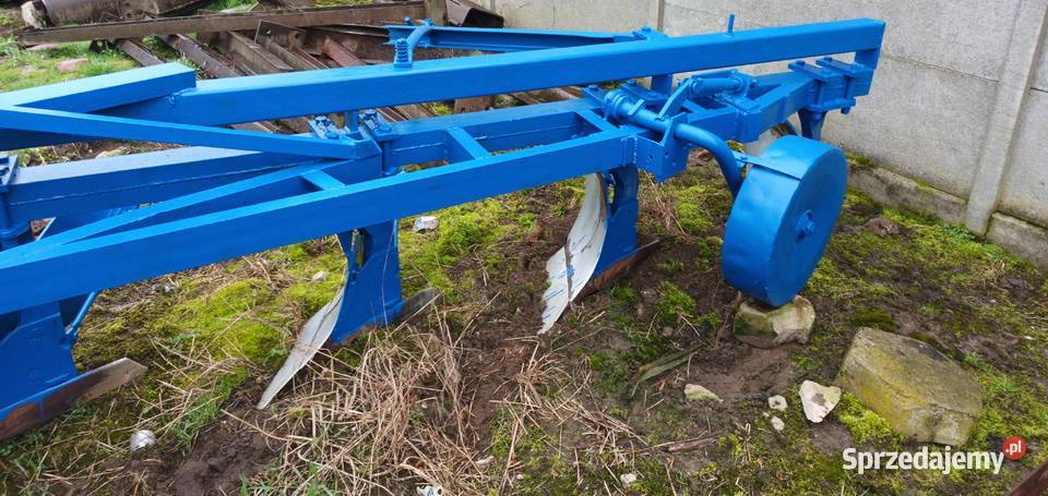 Pług zagonowy fortschritt 4 skibowy nieuszkodzony Ostroróg