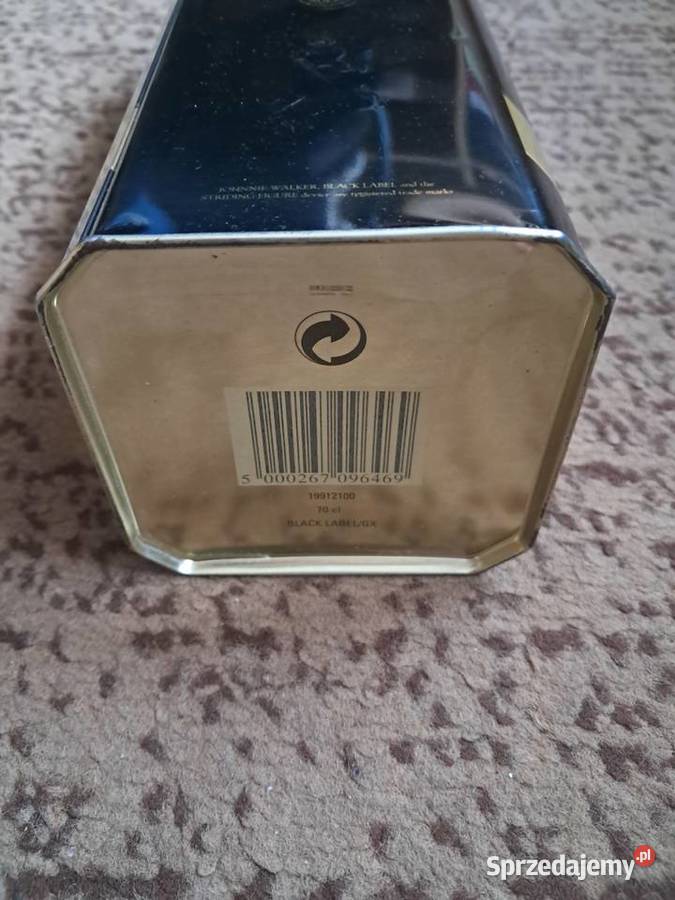 Puszka metalowa Johnnie Walker pomorskie Gdańsk sprzedam