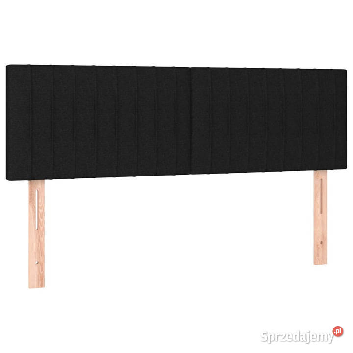 Zagłówek do łóżka z LED czarny 144x5x7888 Warszawa sprzedam