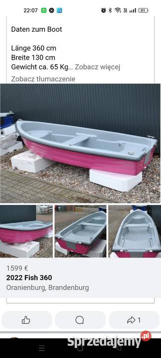 Forma do produkcji łodzi wiosłowej Klawkowo