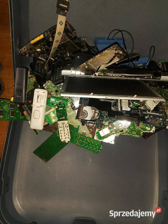 Płytki elektroniczne odzysk metali zloto srebro
