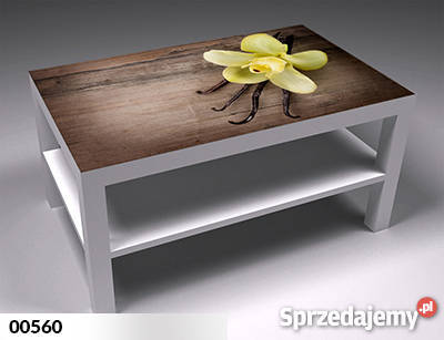 Stolik IKEA LACK SZKLANY BLAT SUPER ŁAWA KAWA Wolsztyn