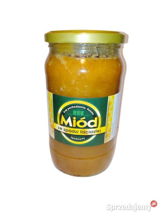 Miód Spadź Liściasta z Pasieki Kozów lubelskie Izbica