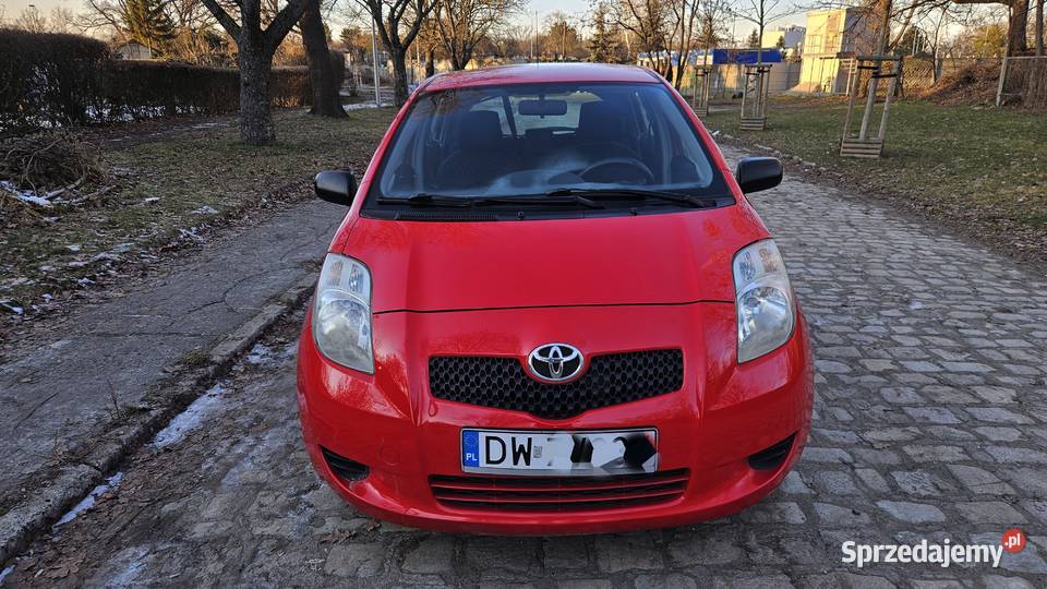 Toyota Yaris 2008 r 10 benzyna salonowy dolnośląskie Wrocław
