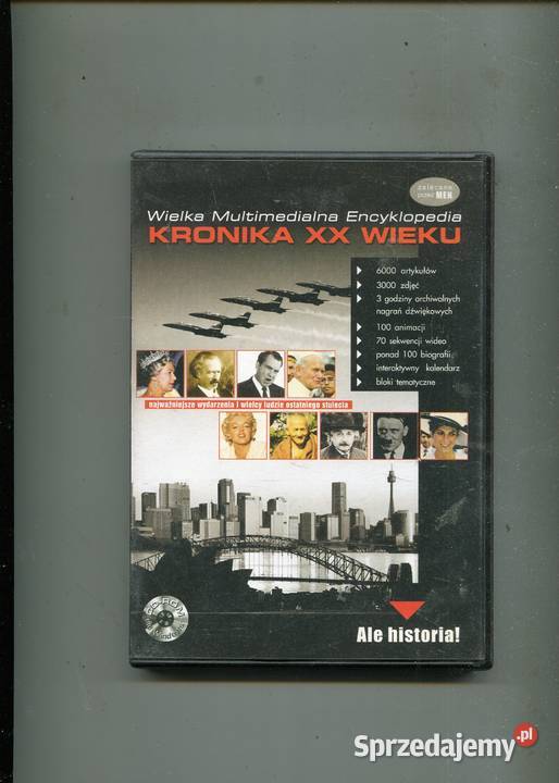 Wielka Multimedialna Encyklopedia Kronika XX DVD Filmy Szczecin