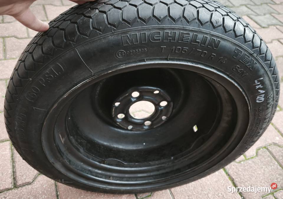 Kolo dojazdowe dojazdówka Michelin Adam Corsa 14 Radzymin